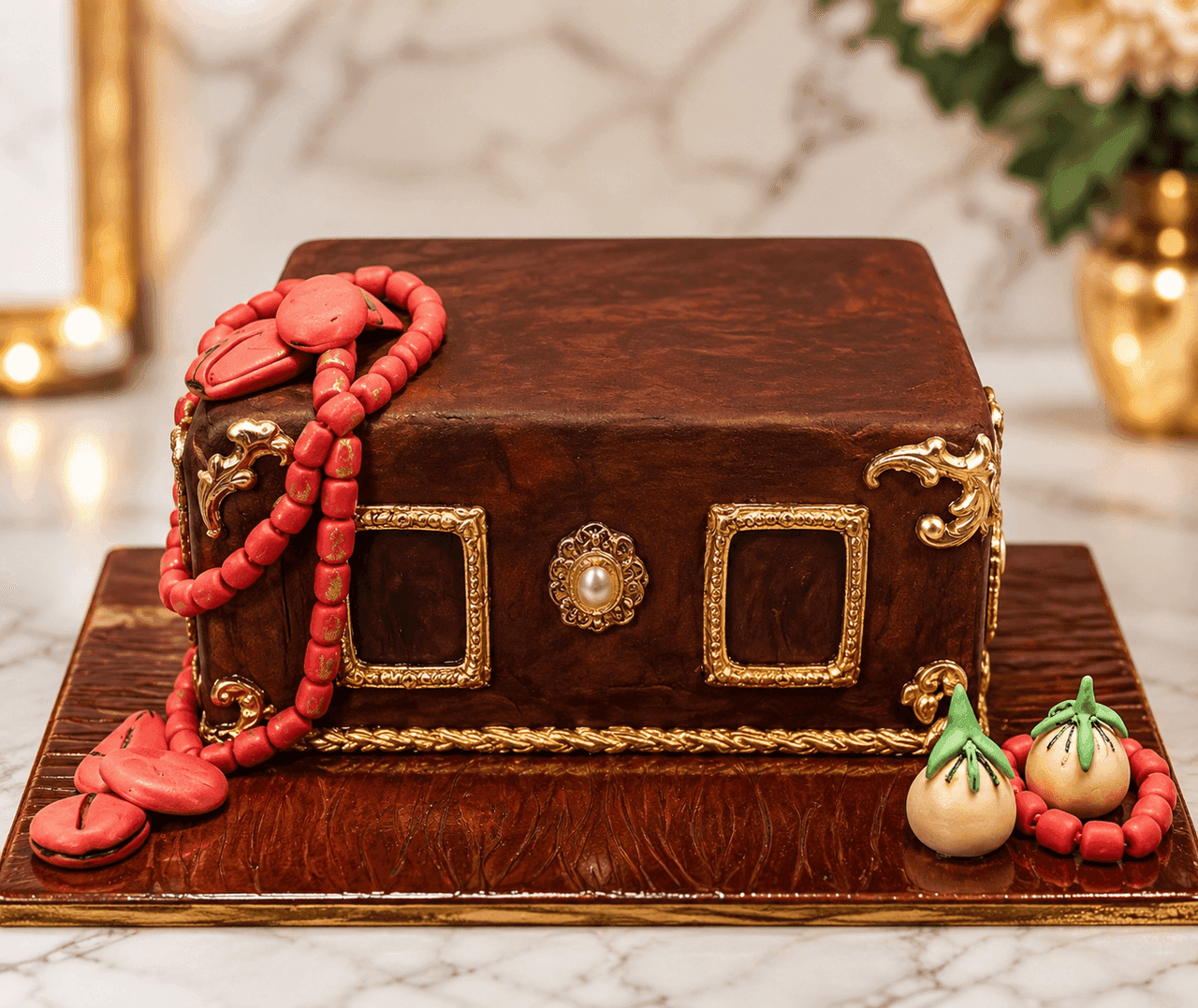 Coral Treasure Chest