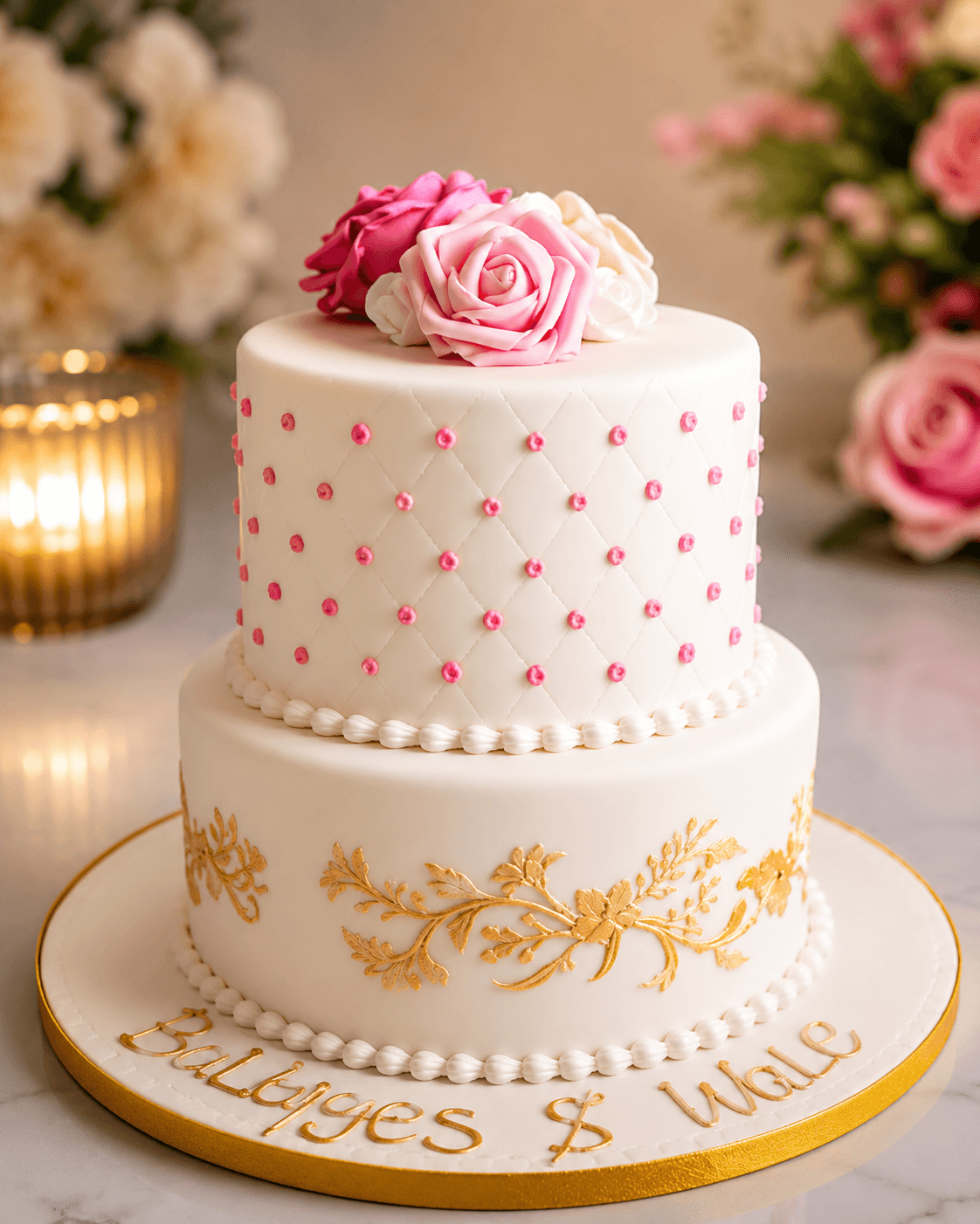 Rose Quilted Elegance