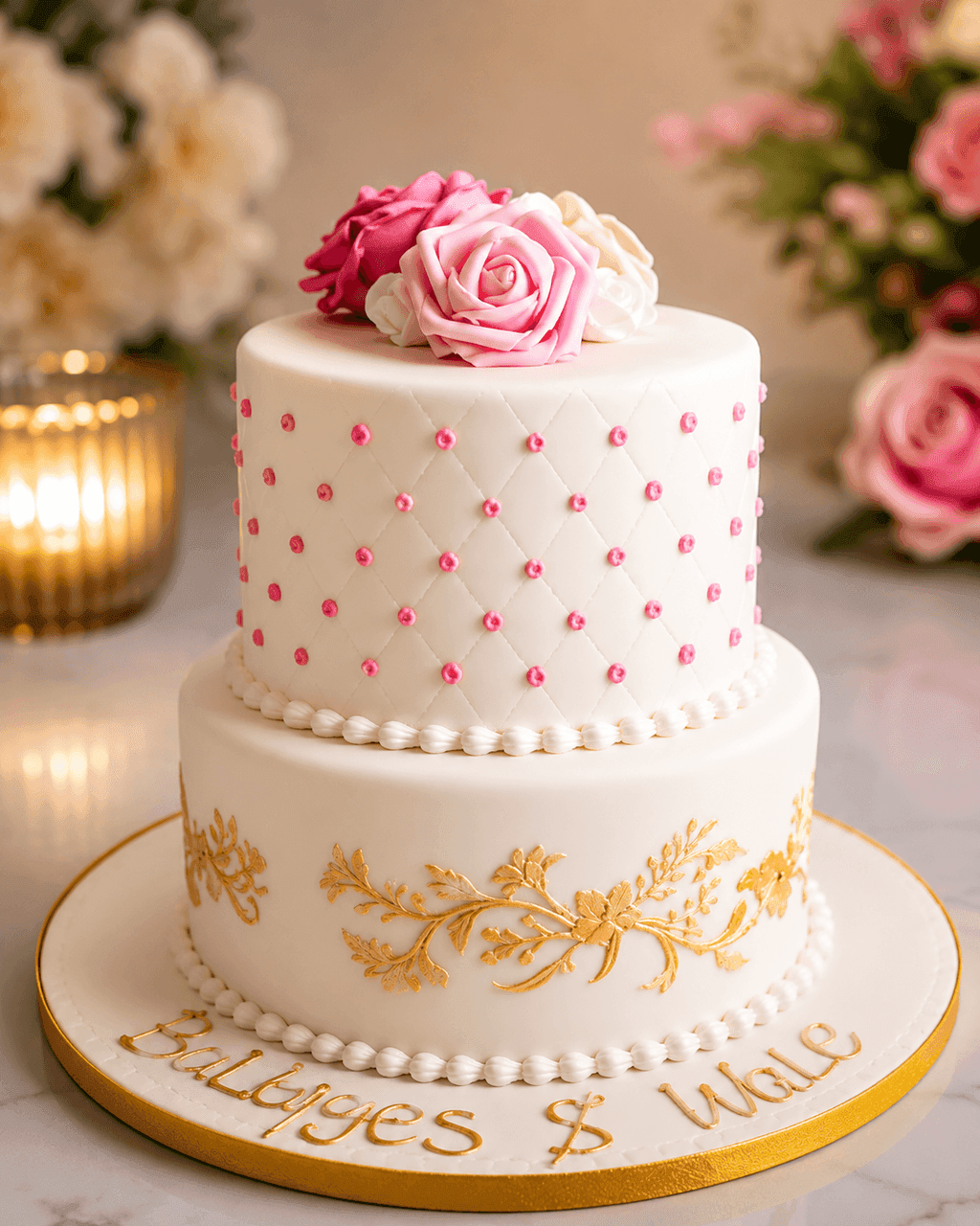 Rose Quilted Elegance