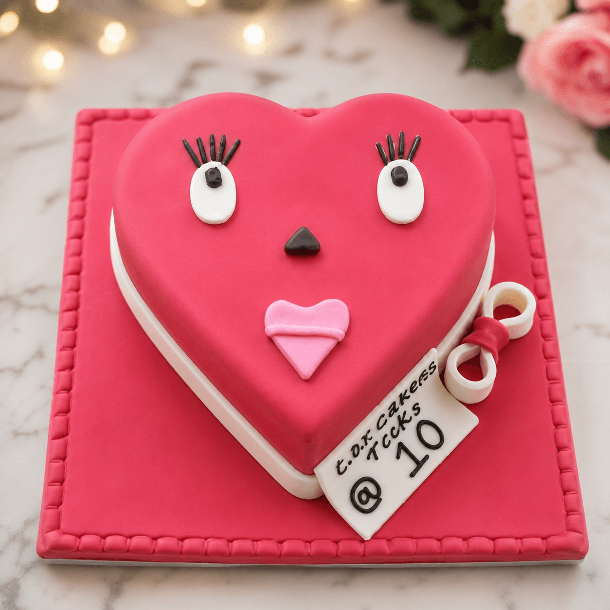 Cheeky Heart Face