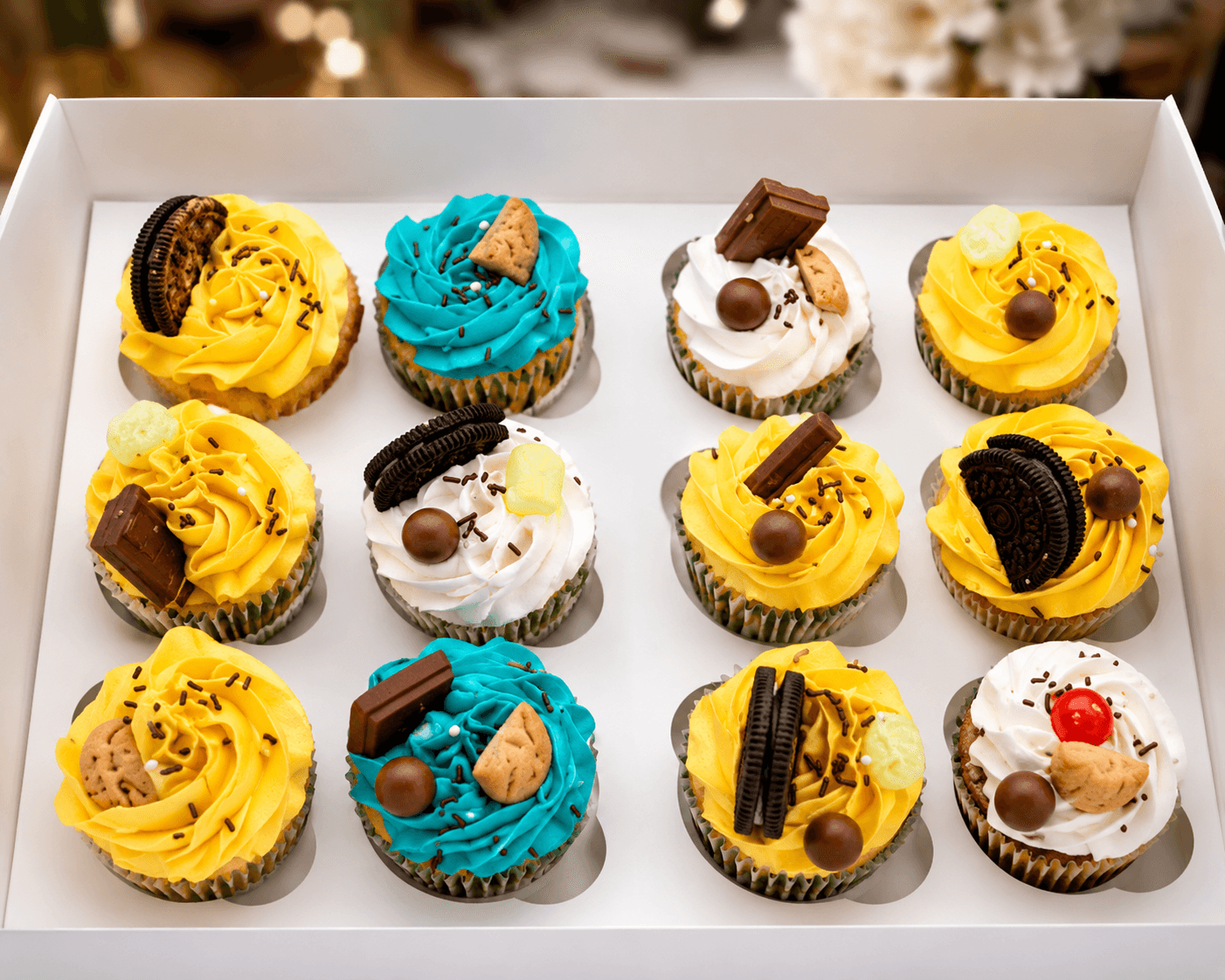 Sunshine Cupcake Box