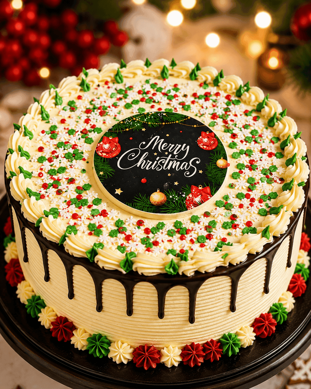 Merry Christmas Wreath