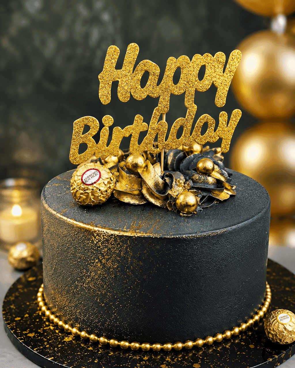 Black & Gold Ferrero Luxe