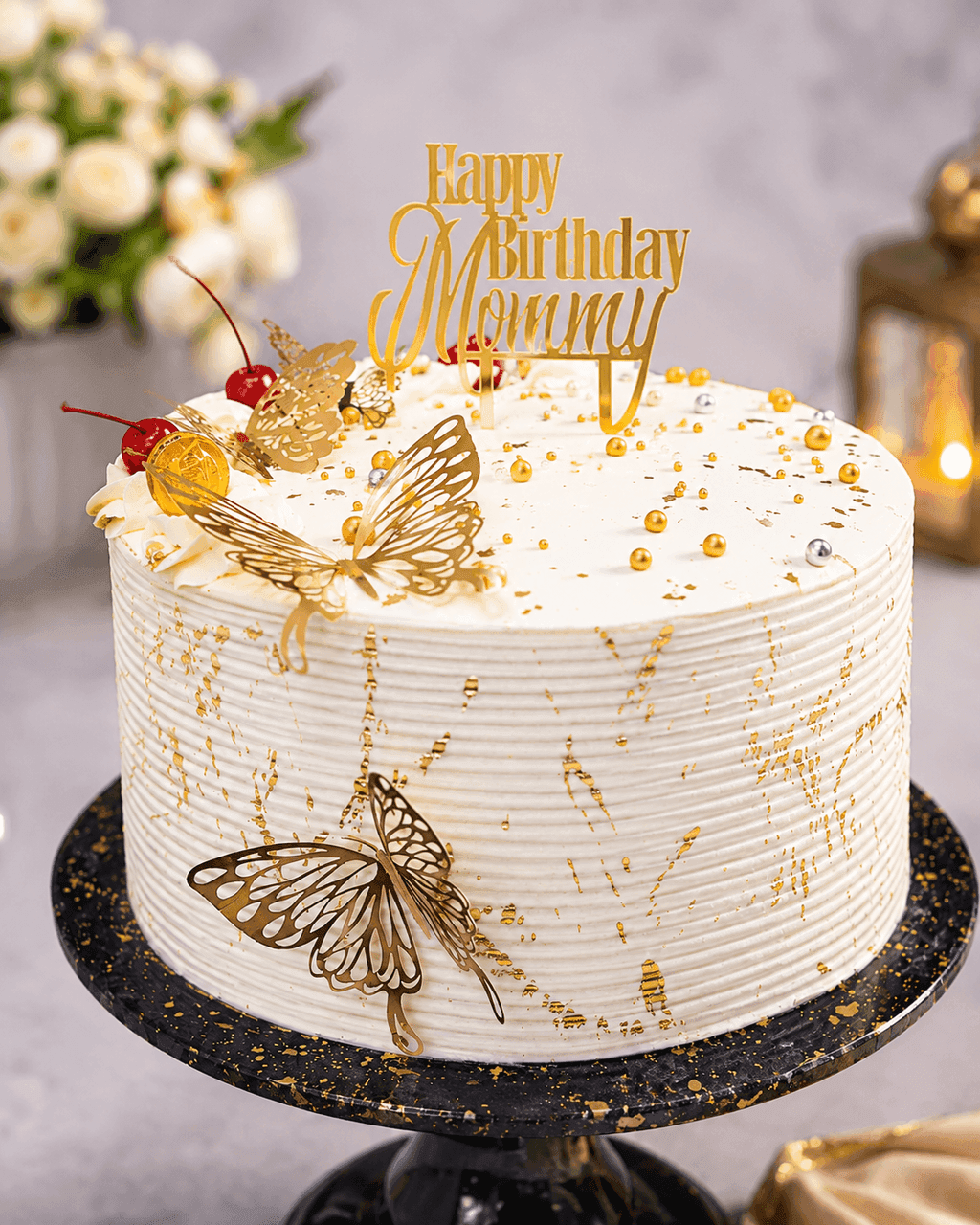 Gold Butterfly Mommy