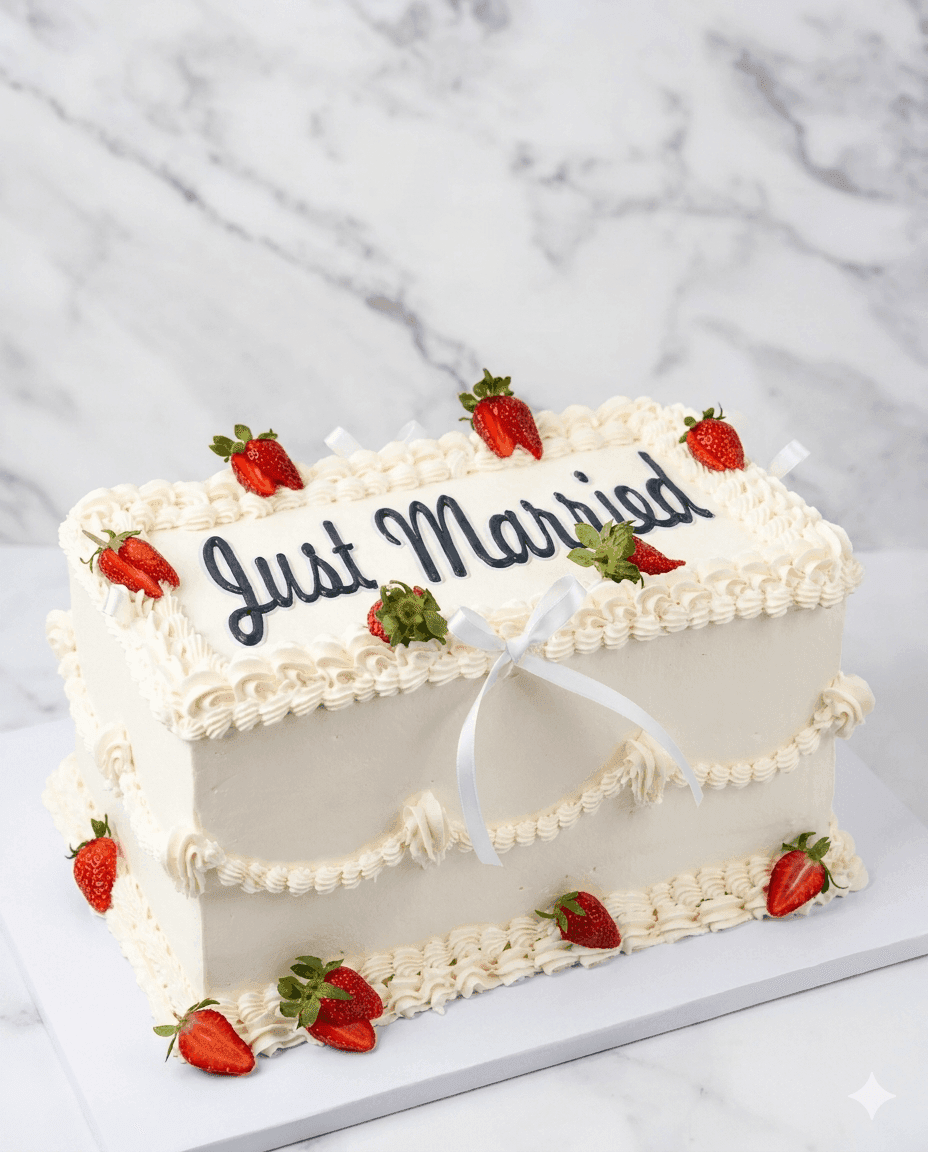 Just Married Strawberry